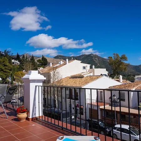 Idyllic Townhouse With Scenic Views Mijas Pueblo Villa Exterior photo