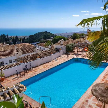 Idyllic Townhouse With Scenic Views Mijas Pueblo Villa Exterior photo